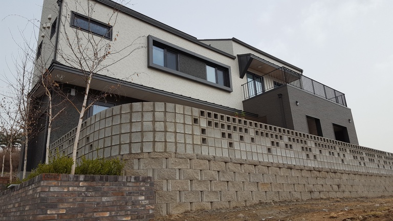 보강토와 Q블럭